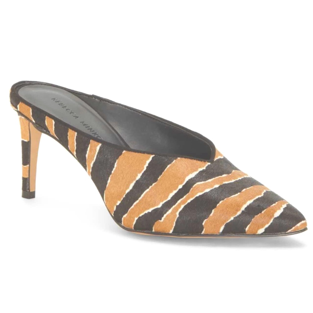 Rebecca Minkcoff Animal Stripe Print Mule